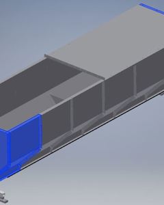 Raw material weight Startkit 1m H:1000; B:1100 galv. M&M